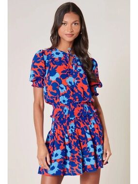 Sugarlips smocked top and skirt set
